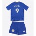 Maillot de foot Leicester City Jamie Vardy #9 Domicile vêtements enfant 2024-25 Manches Courtes (+ pantalon court)